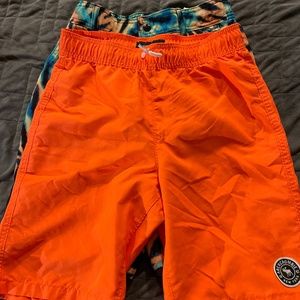 Like New Lot of 2 -Abercrombie Boys Bathing Suits